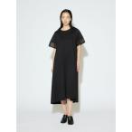 ワンピース MIDIUMISOLID for Ladies スリーブスイッチングAラインワンピース