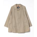 「BURBERRY」 ステンカラーコート - グリーン メンズ