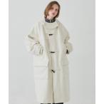 [AIVER] полупальто "даффл коут" LARGE натуральный мужской 