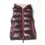 「DUVETICA」 ダウンベスト 38 ブラウン レディース