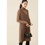 「NATURAL BEAUTY BASIC」 サロペットスカート MEDIUM ダークブラウン レディース