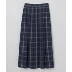 スカート GREY LABEL プリーツチェックスカート