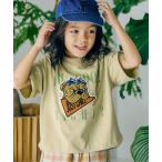 tシャツ 「ジュニア対応」3柄サガラワッペン半袖Tシャツ キッズ 子供服 男の子 女の子