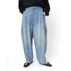 ジーンズ デニム デニムパンツ R4327 コックさんのくりぬきラインパンツ レディース