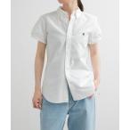 ブラウス シャツ GYMPHLEX FRENCH SLEEVE SHIRTS レディース