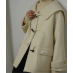 ショッピングダッフル 「I_am」 ダッフルコート FREE クリーム レディース