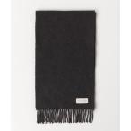 「Johnstons of Elgin」 マフラー FREE チャコールグレー レディース