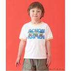 tシャツ 「クレヨンしんちゃん」「カイテキ天竺」リンガーTシャツ キッズ 子供服 男の子