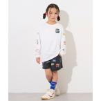 パンツ MIXロゴデニムショートパンツ キッズ 子供服 女の子