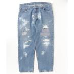ジーンズ DAMAGE REPAIR PANTS メンズ