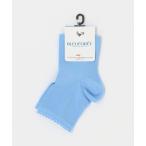 靴下 「BLEU FORET」C/N RICKRACK ソックス レディース