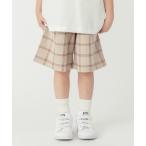 パンツ 総柄ハーフパンツ キッズ 子供服 男の子 女の子