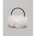 耳当て イヤーマフ Yves Salomon Meteo FOX FUR EARMUFFS 23WAA124XXRDXX レディース