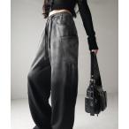 スウェットパンツ ジャージ グラデーションブラックヴィンテージスウェットパンツ / gradation black vintage sweatpant