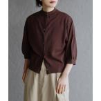 カーディガン モックネック ニットカーディガン レディース