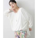 ブラウス シャツ Ｖネックジョーゼットドルマンブラウス レディース