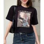 tシャツ 「Good Riddance」Laughing Girl フォトグラフィ Tシャツ レディース