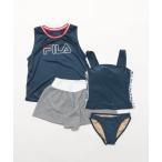 水着 ロゴライン4点セット水着 レディース