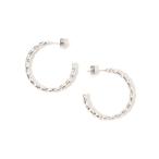 ピアス 「別注」PHILIPPE AUDIBERT FAY HOOPS シルバーピアス レディース