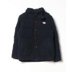 「DANTON」 ワンポイントダウンジャケット「BEAMSコラボ」 36 ネイビー レディース