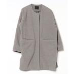 [KBF] no color пальто ONE SIZE серый женский 