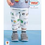 パンツ 「きかんしゃトーマス×つむぱぱ×SLAPSLIP」「お揃い」THOMAS&FRIENDS総柄6分丈パンツ(80~120cm) キッズ 子供服