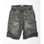 パンツ CAHLUMN/カウラム French Linen Denim Painter Shorts/フレンチ リネン デニム ペインター ショーツ