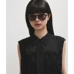 サングラス 「WEB限定」・「定番人気」クラウンパントクリアフレームサングラス レディース