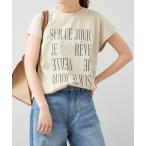 tシャツ ロゴフレンチ Tシャツ1 レディース