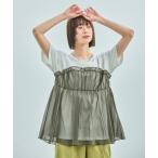 tシャツ アソートドッキングT / 324572 レディース