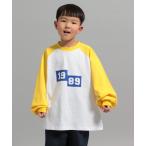 tシャツ 「KIDS」ラグラン ロンT キッズ 子供服 男の子 女の子