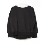 tシャツ クルーネック裏毛カットソー-手洗い可- レディース