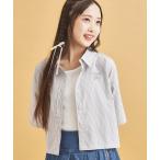 「セットアイテム」ストライプシャツ+タンク キッズ 子供服 女の子