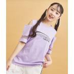 tシャツ チュール切替肩あきTシャツ キッズ 子供服 女の子