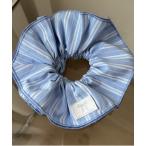 シュシュ F＆D _ ビッグストライプシュシュ