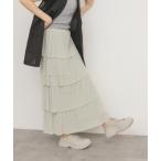 スカート ランダムティアードスカート