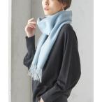 「SHIPS」 マフラー ONE SIZE ライトブルー レディース