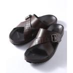 サンダル 「Artesanos/アルテサノス」別注 レザークロスストラップサンダル メンズ