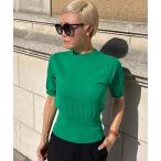 tシャツ イタリア糸cool素材ニットトップス レディース