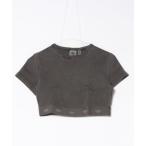 tシャツ adidas アディダス W RIB SS TOP(STREET) ショートスリーブ JD0041 BLACK レディース