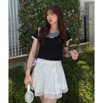 tシャツ 「@re.__mi23セレクト」レイヤード風ドッキングT レディース