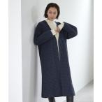 [niko and...] no color пальто MEDIUM темно-голубой женский 