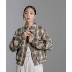 ショッピングnano 「NANO universe」 ブルゾン M カーキ レディース