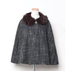 ショッピングポンチョ 「Te chichi」 ポンチョ M ブラック レディース