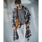 [NO ID.] тренчкот ONE SIZE лиловый мужской 