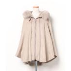 [sankyo shokai] [filomo] пончо FREE grayish бежевый женский 