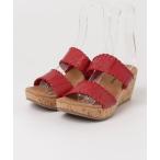 「Minnetonka」 ミュール 6 レッド レディース