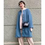 [ITEMS URBANRESEARCH] no color пальто FREE голубой женский 