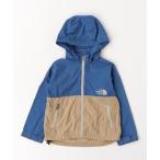 「THE NORTH FACE」 「KIDS」刺繍ナイロンブルゾン 110 ブルー キッズ