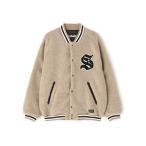 ショッピングスタジャン 「schott」 スタジャン L ベージュ メンズ